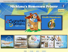 Tablet Screenshot of graphicsgroupinc.net